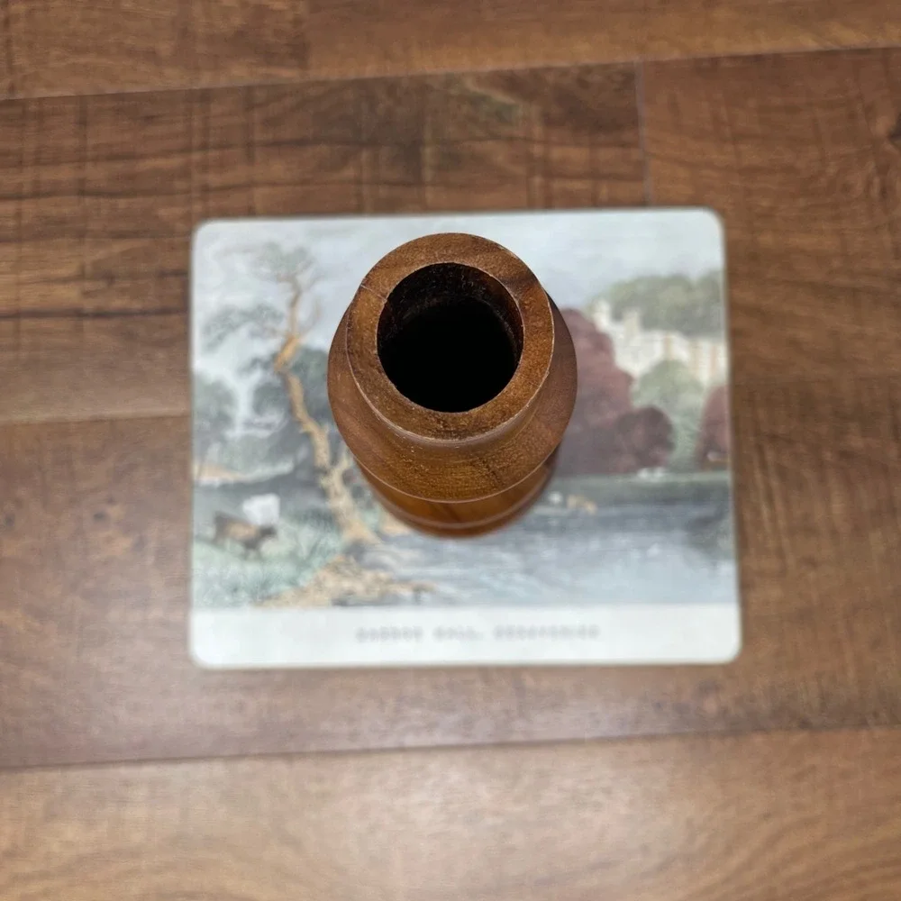 Hearth & Hand with Magnolia - Wood Turned Vase - NO‎ GLASS INSERT - Accent Decor
